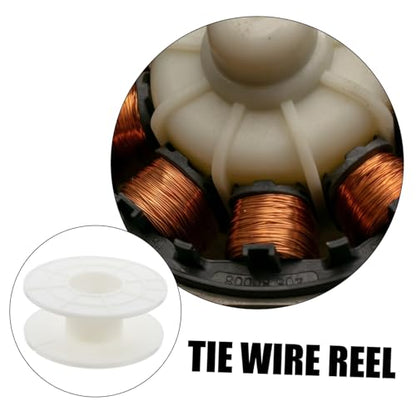 PRETYZOOM 3pcs Copper Wire Crossover Frame Tie Wire Rebar Holder Cord Storage Reel