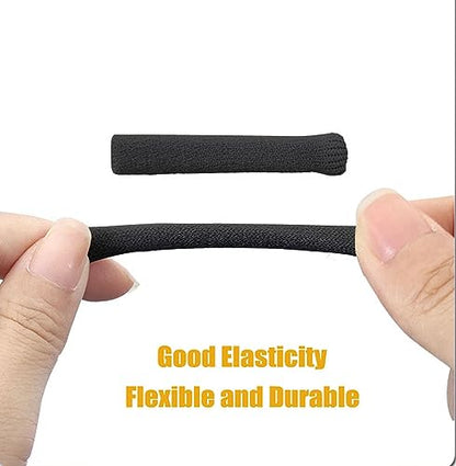Yauende Soft Knitting Cotton Glasses Ear Cushion, Eyeglasses Temple Tips Sleeve, Non-Slip Comfortable Elastic