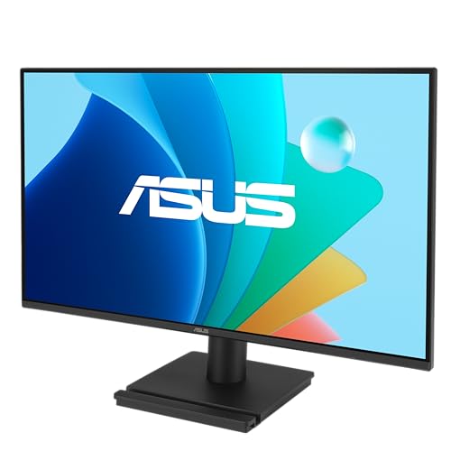 ASUS 24” (23.8-inch viewable) 1080P VA249HG Eye Care Monitor – IPS, Full HD, 99% sRGB, Frameless, 120Hz, Adaptive-Sync, 1ms, HDMI, VGA, Low Blue Light, Flicker Free, Wall Mountable, 3 yr Warranty - style: 24" 120Hz 99% sRGB