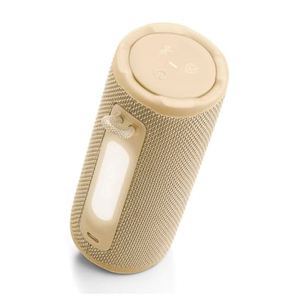 JBL Grip Portable Bluetooth Speaker, Waterproof, Ambient Light - Yellow | Up to 14 Hr Playtime, AI Sound Boost, IP68 Waterproof And Dustproof, Drop-Proof, App Control, Ideal For Outdoor And Travel - color: Yellow
