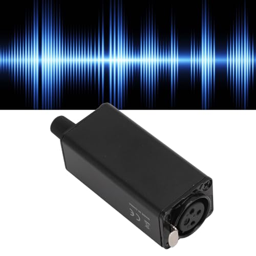 Headphone Monitor Amplifier, Professional XLR Locking Socket Precise Volume Control for Drummers Keyboardists Aluminum Alloy
