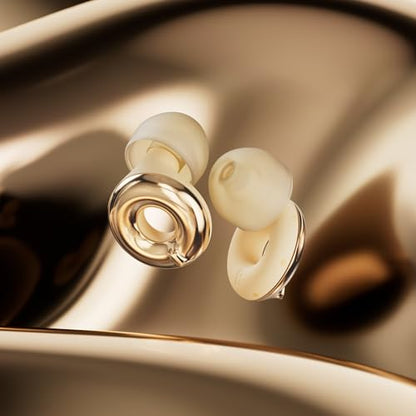 Loop Switch 2 Adjustable Ear Plugs - 3 Modes for Ultimate Control | 20-26dB SNR noise reduction. Flexible fit. For focus, travel, socializing, festivals & more - color: Gold