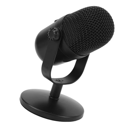 USB Condenser Microphone, Plug and Play PC Gaming Mic with RGB Lighting, Mute, Noise Cancellation for Streaming, Podcast, Zoom,