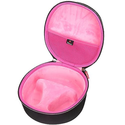 Mchoi Shockproof Hard Shell Carrying Case for Logitech G PRO X, G735 / Razer Kraken Ultimate RGB USB Gaming Headset, Hot Pink, Case Only - color: Pink