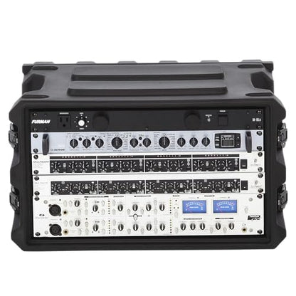 Gator Cases Pro Series 6U Rack Case with Shallow 13" Depth, Roto Molded Made in USA (G-PRO-6U-13) - size: 6U Rack Space, style: Shallow - 13" Deep