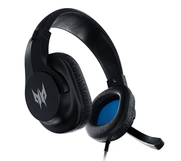 Acer 2.4GHz Wireless Gaming Headsets for PS5, PS4, PC, Switch, Tri-Mode Gaming Headphones with Noise Canceling Mic, Stereo Sound, 40+Hr Battery, 50mm Drivers - Black - style: Galea 310 Headset