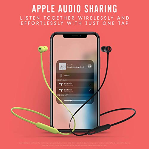 Beats Flex with Apple 20W USB-C Power Adapter - Black - color: Black, style: Flex & Power Adapter
