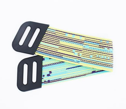 Replacement Headband Compatible with Logitech G733 Wireless Yellow-Green | Also suitable for Logitech G335 wired gaming headset Headband made of stretch braid and silicone buckle - color: Yellow-Green
