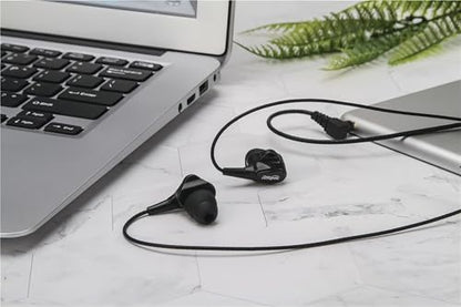 R100C Titanium Dynamic Driver Noise Isolating in-Ear Headphones Reference Series Earphones