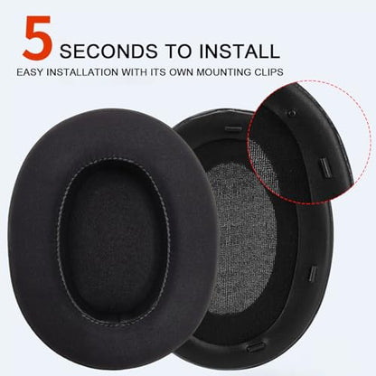 Replacement Ear Pads for Sony WH-XB910 XB910N Extra Bass Noise Cancelling Headphones, Headphones Ear Cushions, Headset Earpads, Ear Cups Cover (CG Black) - color: CG Black