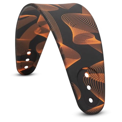 WC HeadbandZ Arctis Nova - Silicone Headband for Arctis Nova Headsets | Made by Wicked Cushions | Enhanced Flexibility, Comfort & Style, Matching Earpad Designs | Kinetic Wave - color: Kinetic Wave