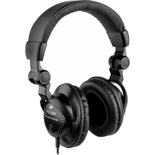 Focusrite Scarlett Solo USB-C Audio Interface (4th Gen) Bundle with Polsen HPC-A30 Studio Monitor Headphones, Pop Filter and XLR- XLR Cable