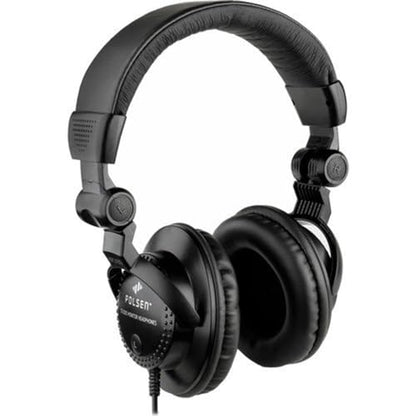 Focusrite Scarlett Solo USB-C Audio Interface (4th Gen) Bundle with Polsen HPC-A30 Studio Monitor Headphones, Pop Filter and XLR- XLR Cable