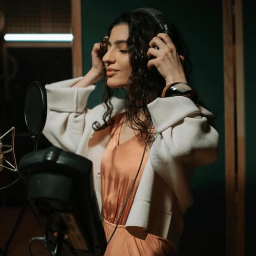 iCON Space 103 Large Diaphragm FET Condenser Microphone with Shock Mount | Large Diaphragm FET Condenser Microphone, Ultra-Low 8dB Self-Noise, Shock Mount for Studio Vocals.