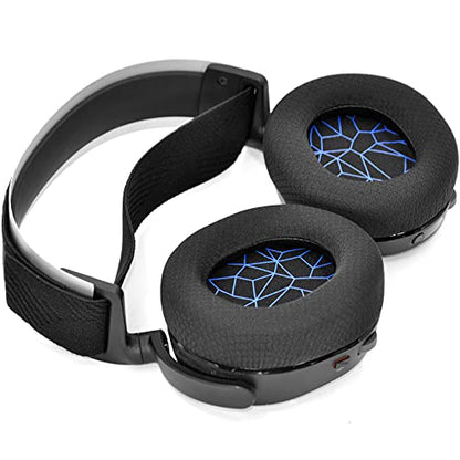 Defean Earpads for SteelSeries Arctis 7/9 (Not Fit Nova)-Blue Line - color: Black_blue