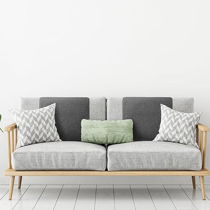 Frienda 2 Pieces Recliner Headrest Covers Sofa Headrest Protector for Recliner Chair Couch Furniture Non Slip for Living Room(Dark Gray) - color: Dark Gray
