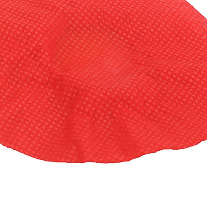 DISPOSABLE MICROPHONE CAP PROTECTIVE COVER REPLACEMENT 120PCS FOR MICROPHONE DUST SALIVA PROOF (Red Yellow) - color: Red Yellow