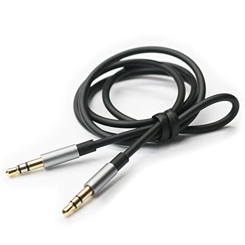 Replacement Cable Compatible with Sony MDR-XB950BT, MDR-10R, MDR-10RC, MDR-10RBT, MDR-NC50, MDR-NC200D Headphones Black 4.5ft/150cm