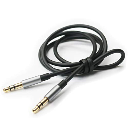Replacement Cable Compatible with Sony MDR-XB950BT, MDR-10R, MDR-10RC, MDR-10RBT, MDR-NC50, MDR-NC200D Headphones Black 4.5ft/150cm