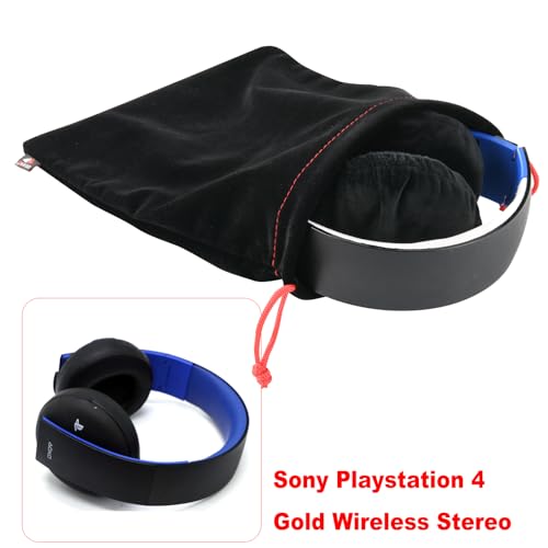 Universal Headphone Protection Pouch Bag 11 x 9.25 in (Large) - color: 11" x 9.25" Black