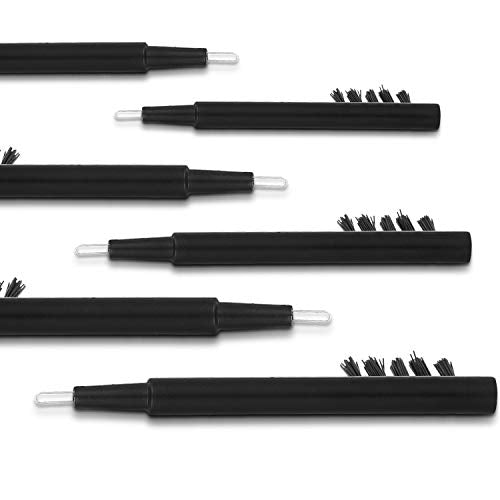 Mudder 12 Pieces Hearing Aid Cleaning Tools Kits Hearing Aid Amplifier Cleaner Brushes Accessories with Wax Loop and Magnet Gifts for Relatives and Friends