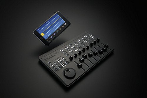 Korg Nanokontrol Studio Bluetooth/USB MIDI Control Surface with 8 Faders & Backlit Switches - style: nanoKONTROL Studio