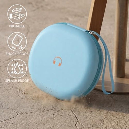 Comecase Headphone Case for JBL Tune 770NC，for JBL Live, 770NC, 660NC, 650B | Adjustable Divider, Cable Space and Carry Handle for Commuting, Gym and Travel, Students and Music Lovers, Case Only - Blue - color: Green