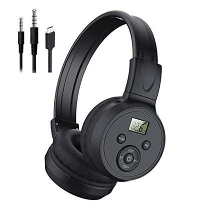 F4 Portable FM Radio Headphones Rechargeable - style: Rechargeable