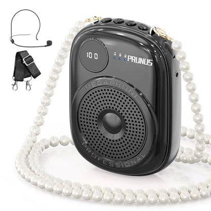 Voice Amplifier for Teacher,Portable Wired Voice Amplifier - color: Black