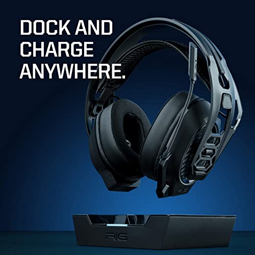 RIG 800 PRO HS Wireless Gaming Headset and Multi-Function Base Station for Playstation PS4, PS5, PC, USB - 24 Hour Battery (Renewed)