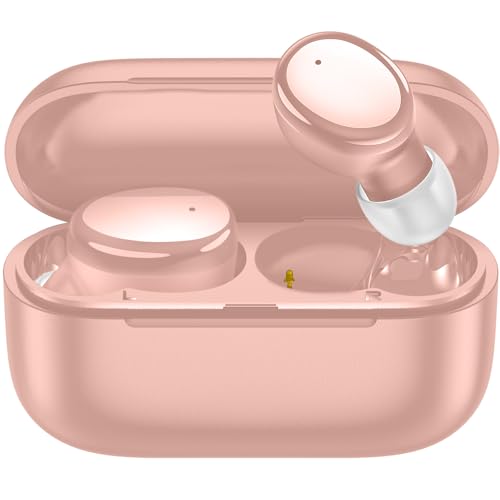 kurdene Wireless Earbuds Bluetooth 5.4 in Ear Buds Light Weight Headphones,Deep Bass Sound,Built in Mics Headset,Clear Calls Earphones for Sports Workout Pink - color: Pink