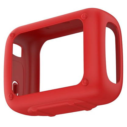 Anti-Collision Silicone Cover Waterproof Soft Anti-Drop Protective Case Anti-Scratch Shell for GO5 Portable Bluetooth Speaker Shockproof Protective Sleeve - color: Red