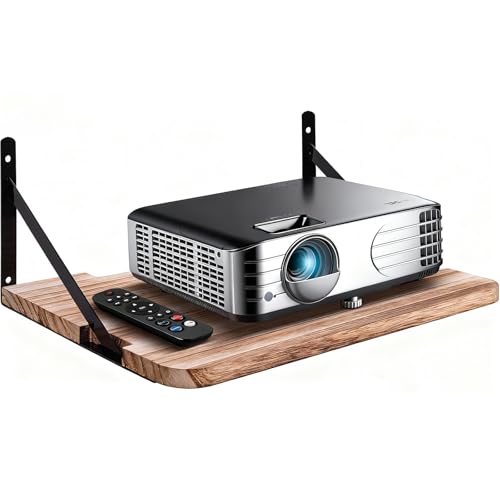 Projector Wall Mount, Projector Shelf, Small Shelf for Wall, Projector Shelf for Wall Media Storage Rack
