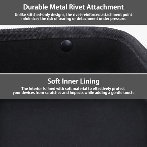 co2CREA Hard Case for Sony ULT Field 3 Wireless Bluetooth Speaker, Black | Portable Travel Bag Replacement with Detachable Shoulder Strap and Handle, Shockproof EVA Shell and Soft Lining - color: Black Case, style: Case for Sony ULT Field 3