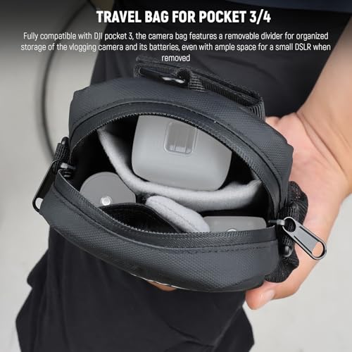 NEEWER Camera Sling Bag, Water Resistant Lightweight Compact Travel Case Crossbody for Photographers, Compatible with DJI Osmo Pocket 4 3 iPhone DSLR Mirrorless Small Photography Accessories, PB13 - style: Pb13