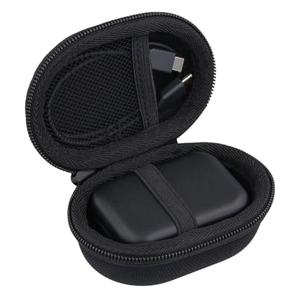 Aenllosi Hard Case for Shure MoveMic Two/Two Kit - Pro, Microphones,Black | EVA case construction, Water-resistant design, Impact-resistant design, Case only - style: For Shure Movemic Two-pro