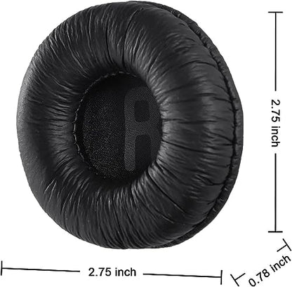 Earpads Cushions and Headband Pad Replacement for JBL T450 BT, T500 BT, Tune 600, 510BT, JR300 Headset, Comfortable Softer Leather Memory Foam Noise Isolation Ear Cups Cover, Black