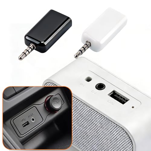 4 Pack AUX to 3.5mm Audio Adapter, USB A Female to Male Converter, USB A Female 3.5mm Male Audioes Converter Jack Plug for USBs Flash Drive Car CD Player MP3 Music Auxiliary Port Only ﻿