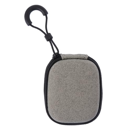 POPETPOP Pressure-Resistant Eva Earphone Charger Storage Pouch with Zipper, Mini Portable Cable Organizer Bag for Travel and Daily Use