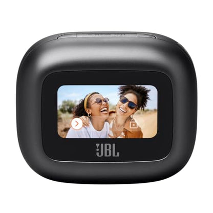 JBL Live Beam 3 - True Wireless Noise-Cancelling Stick-Closed Earbuds, 48Hrs Total Playback, Wireless Charging, 6 Mics for Perfect Calls, Multi-Point Connection, IP55 Waterproof and dustproof (Black) - color: Black