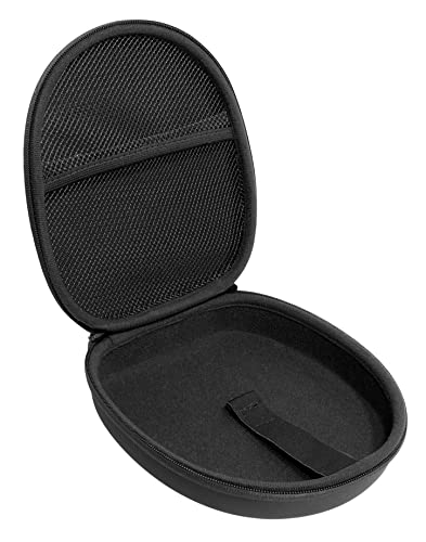 Headset Case for Plantronics Voyager Focus UC, Blackwire 3210, C3210, 5210, 5220, 3220; Also for Jabra Evolve 65, 65UC, 40, 40 UC, 20 UC; H800, H820e, H390, h540, H650e, H570 - color: Black