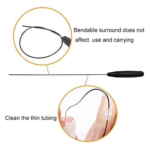 12-Piece Hearing Aid Cleaning Kit with Wax Loop, Storage Case