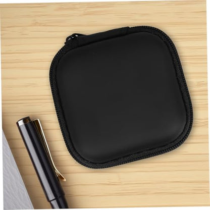 EVA Earbud Case with Mesh Pocket, Hard Shell Organizer for Travel