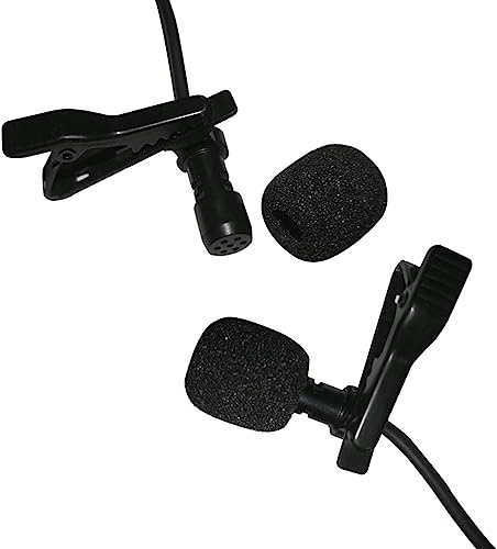 12 PCS Lavalier Microphone Windscreen Foam Cover Lapel Mic Mini Windscreen Cover, Mini Size Foam Windscreen Cover Lapel Microphone Replacement Kit(7mm/0.27" diameter) - size: 0.28inch diameter for normal lavalier microphone