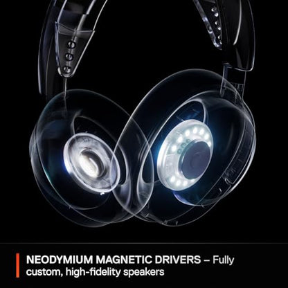 SteelSeries Arctis Nova 3X Wireless Multi-Platform Gaming Headset — Mobile App Control — 40 HR Battery — Neodymium Magnetic Drivers — 2.4GHz/Bluetooth — Xbox, PS5, PC, Switch, Mobile — White - color: White, style: Xbox|Switch|PC