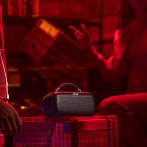 Bose SoundLink Max Bluetooth Speaker - Portable Wireless Party Speaker, IP67 Waterproof, Rope Handle, Up to 20 Hours of Playtime, USB-C, Built-in 3.5mm AUX Input, Black - color: Black