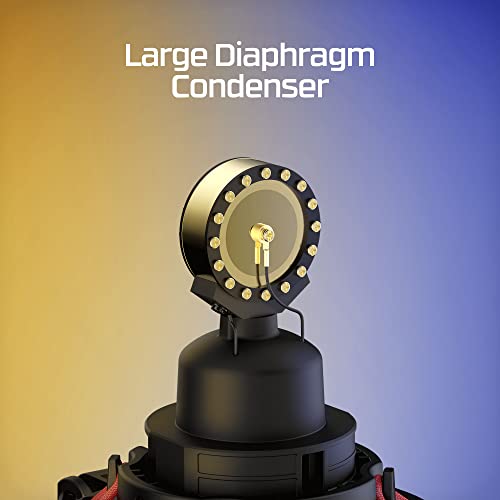 HyperX ProCast Microphone – Large Diaphragm Condenser Mic, XLR Connection