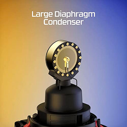 HyperX ProCast Microphone – Large Diaphragm Condenser Mic, XLR Connection