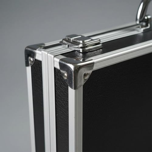 Hard Shell Microphone Storage Case, Wireless Mic Carrying Bag, Portable Equipment Travel Case