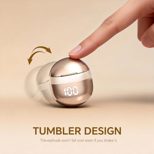 Yihou Invisible Small Mini Sleep Earbuds Headphones Wireless Bluetooth | Comfortable Tiny Sleeping Smallest Low Profile Micro Discreet Hidden Kids Earbuds Ear Buds for Small Ear Canals Women Work - color: Nude